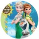 RFeverF Disc vafa Frozen Anna Elsa si Olaf D20cm